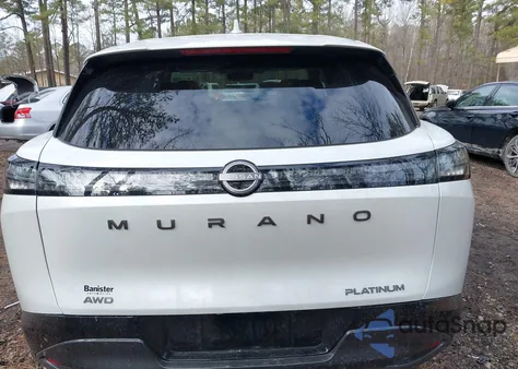 2025 Nissan Murano Platinum z USA, uszkodzony, nr VIN 5N1AZ3DT5SC143216
